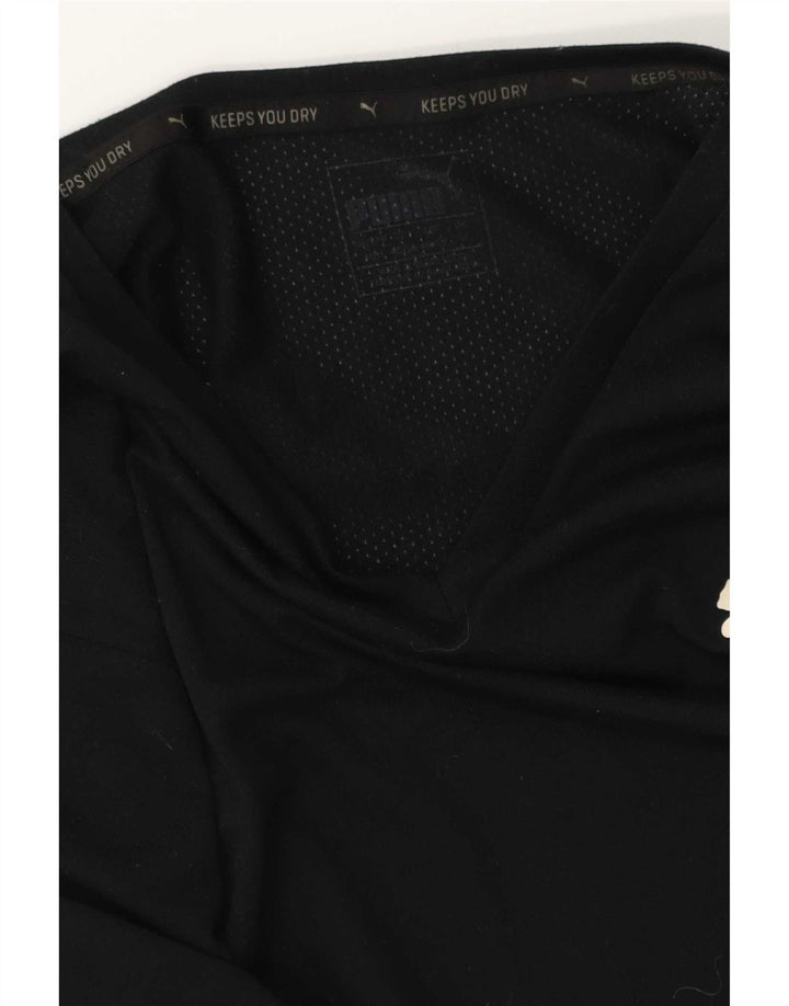 Męska koszulka T-shirt Puma, średnia czarna