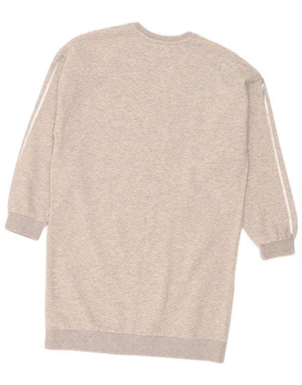 Damska sukienka sweterkowa Juicy Couture UK 12, średnioszara, nakrapiana