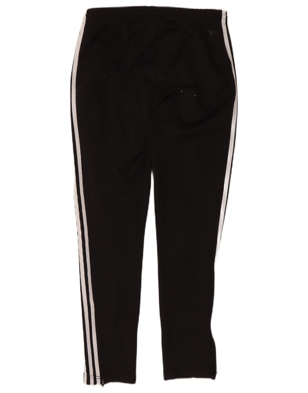 Damskie spodnie dresowe Adidas UK 14, średnie, czarne, bawełniane