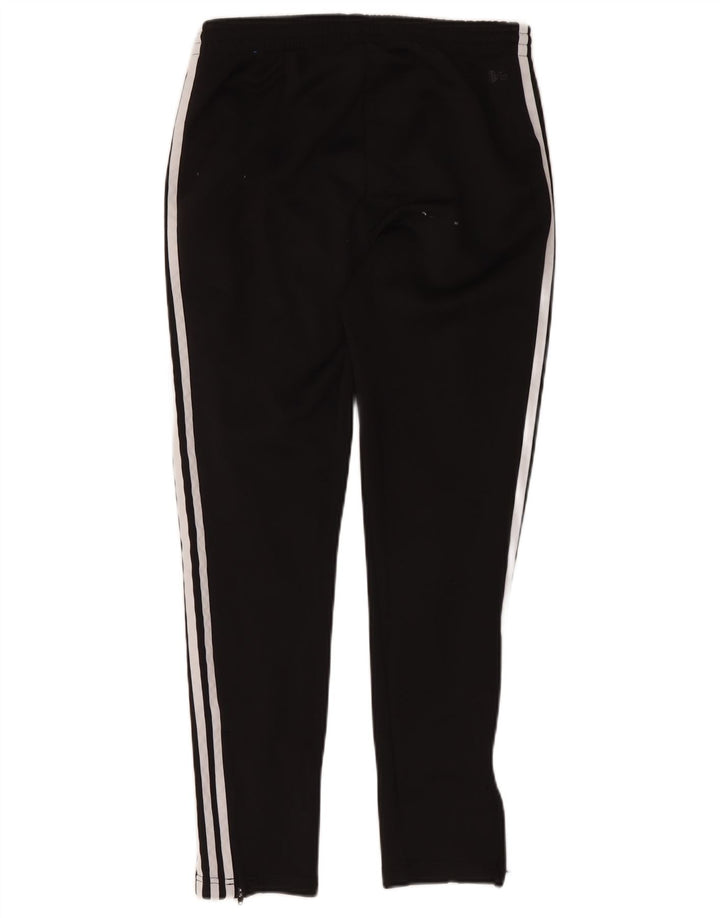 Damskie spodnie dresowe Adidas UK 14, średnie, czarne, bawełniane
