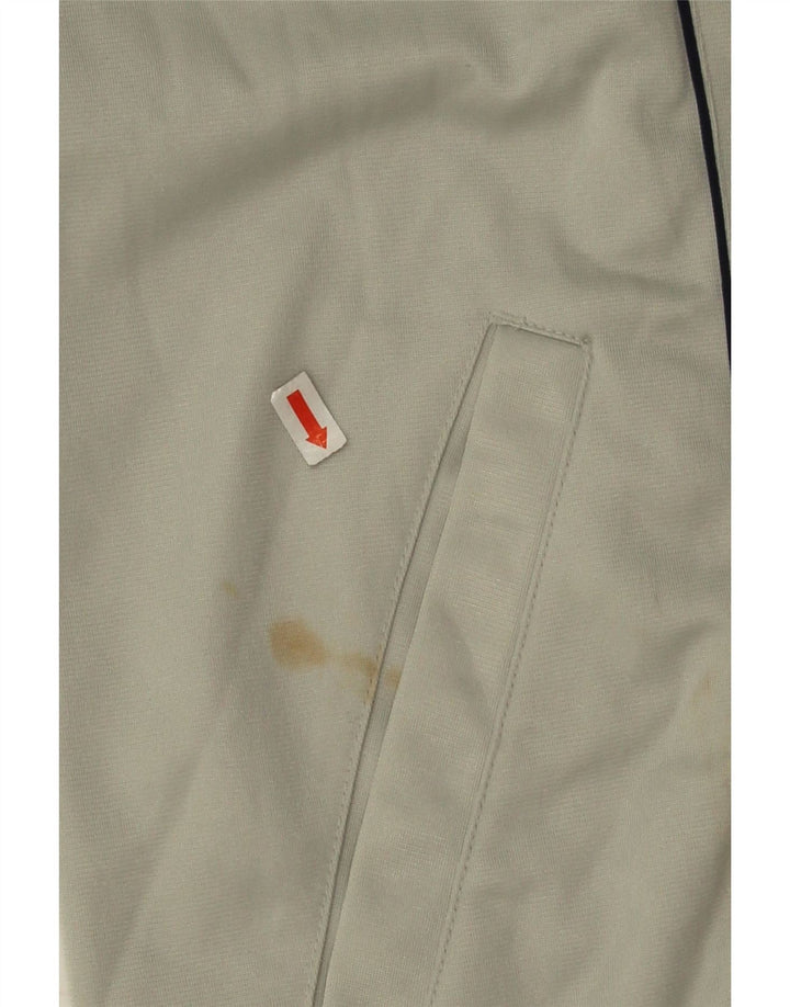 Męska kurtka dresowa Asics 2XL Szary poliester z blokami kolorów