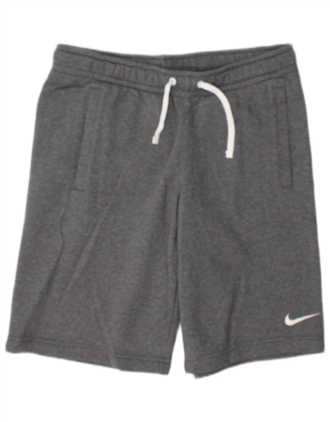 Męskie spodenki sportowe Nike, średnioszare, bawełniane w cętki