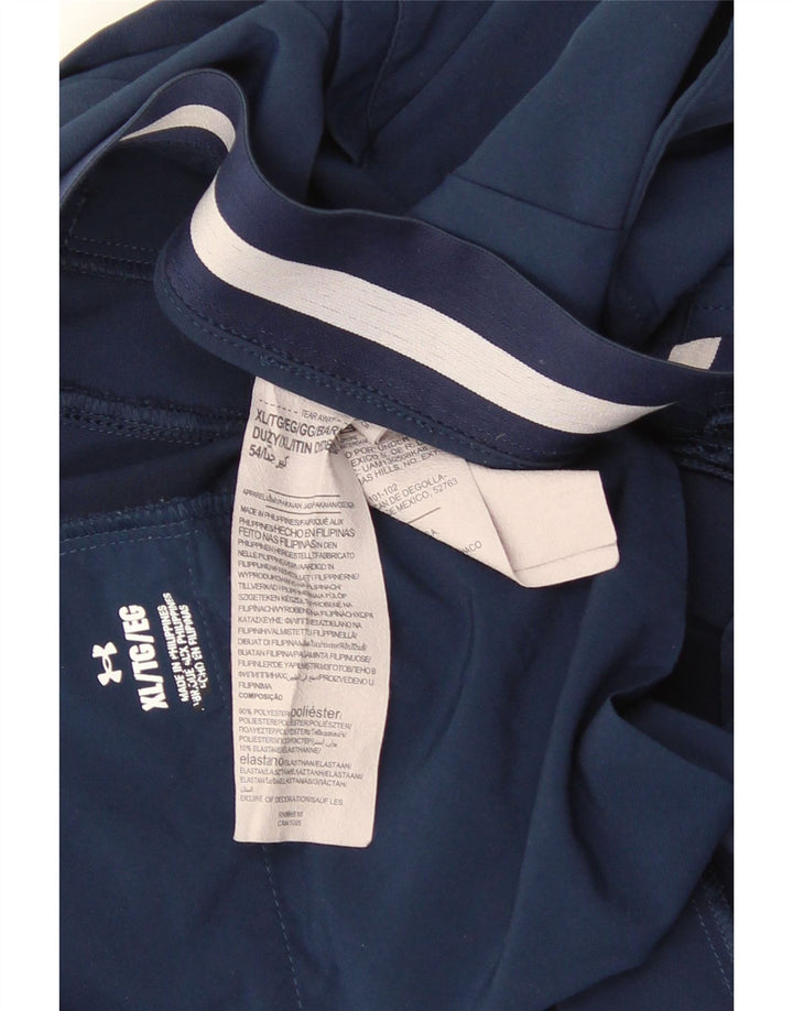 Męskie spodnie dresowe Under Armour XL, granatowe, poliestrowe