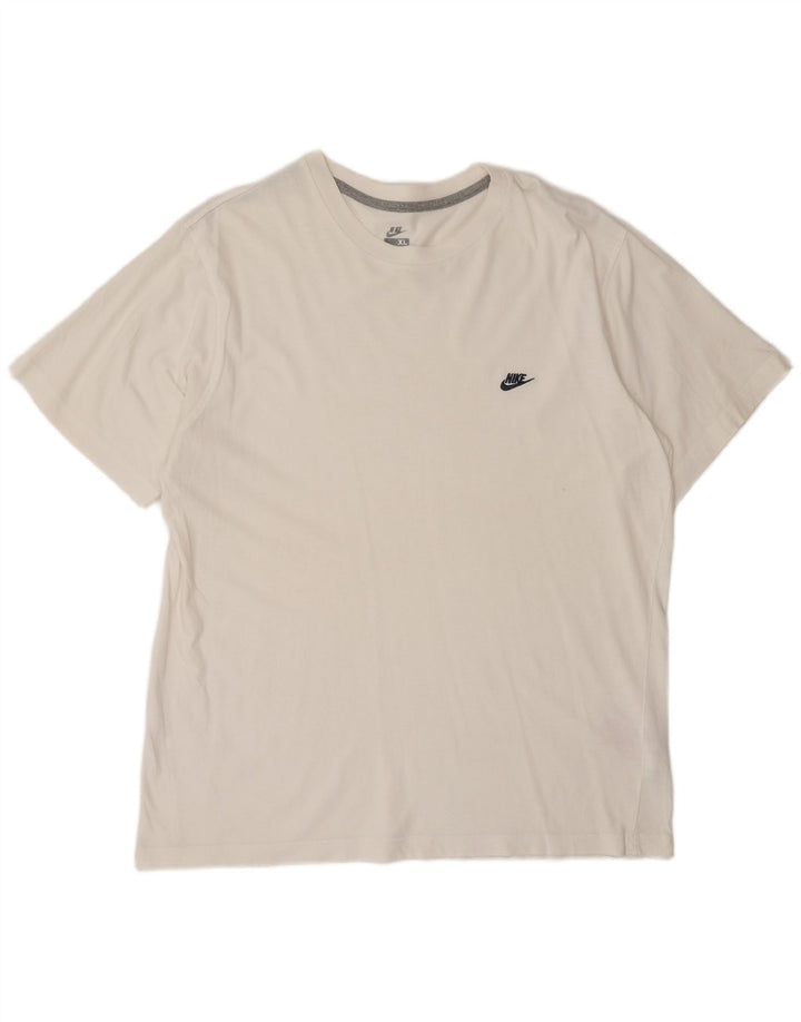 T-shirt męski NIKE Top UK 45/47 XL, biała bawełna