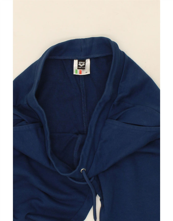 ARENA Womens Tracksuit Trousers UK 12 Medium  Navy Blue Cotton Vintage Arena and Second-Hand Arena from Messina Hembry 