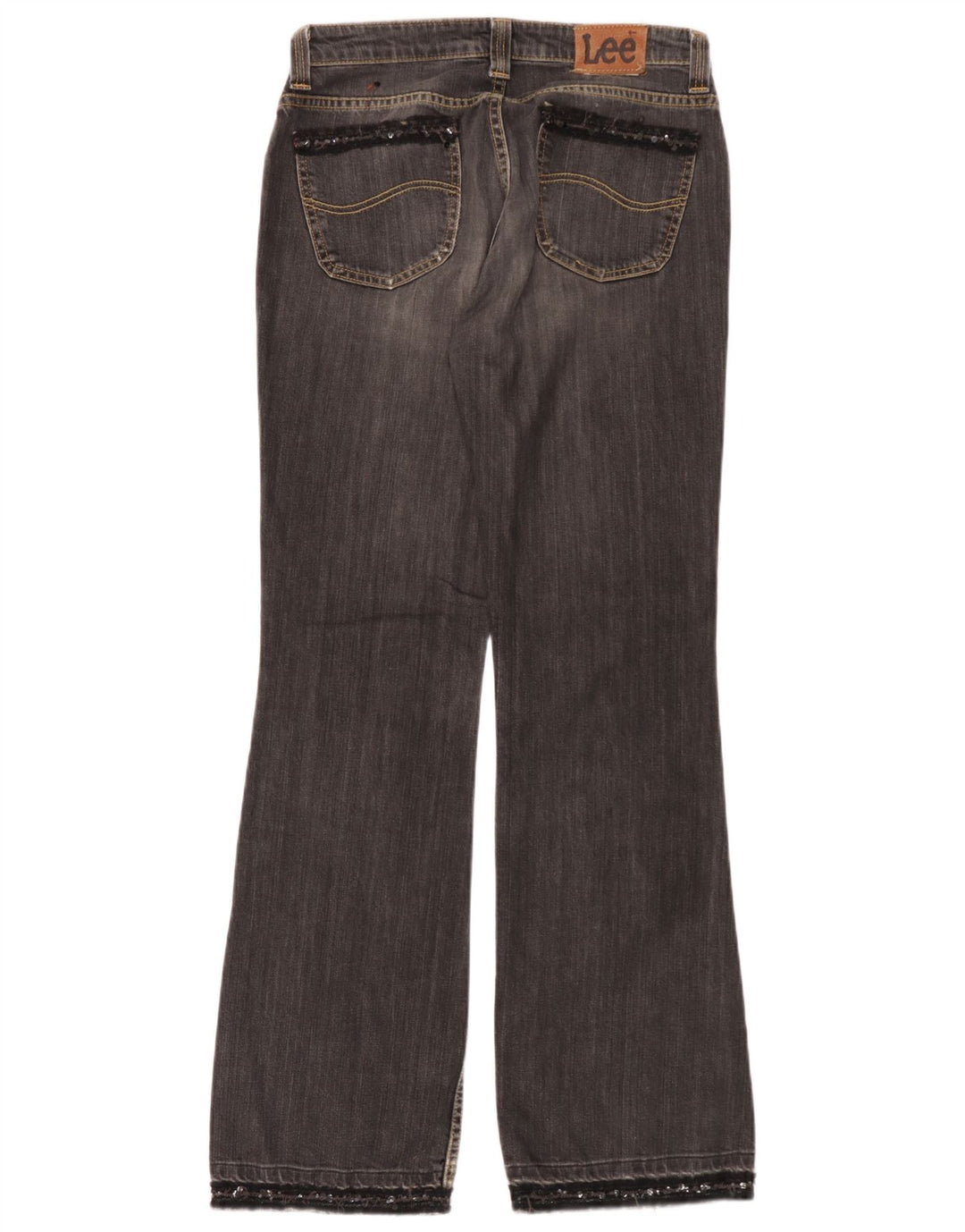 Damskie jeansy Lee Desoto Bootcut W32 L33 Szara bawełna