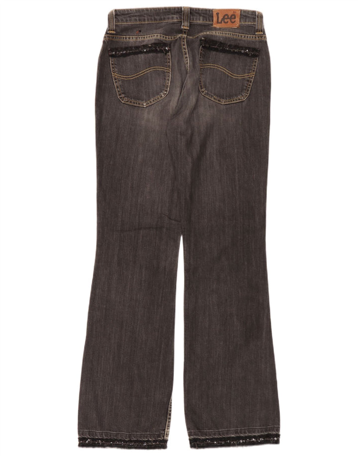 Damskie jeansy Lee Desoto Bootcut W32 L33 Szara bawełna