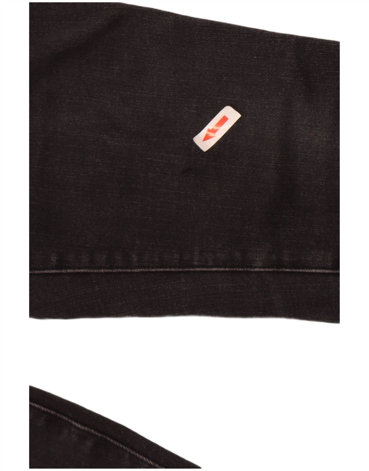 Damskie jeansy skinny American Eagle US 8 Medium W30 L26 Czarna bawełna