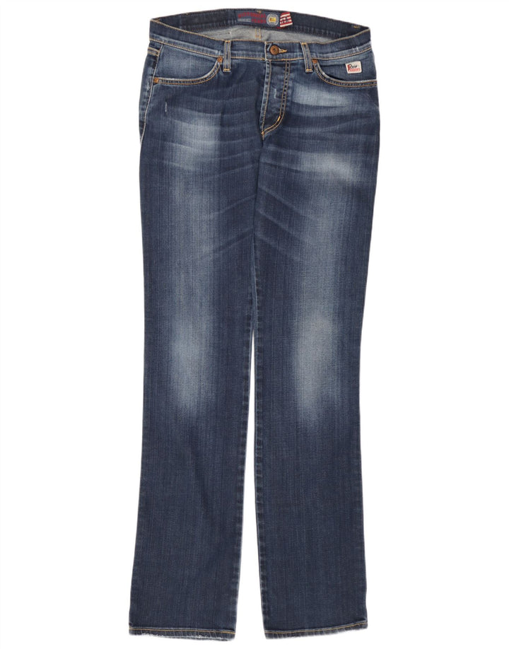 Damskie jeansy Bootcut Roy Rogers IT 46 Large W32 L36 Niebieska bawełna