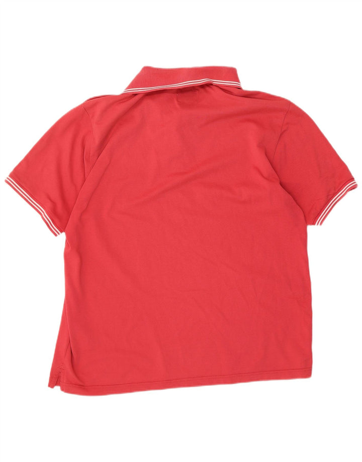 Męska koszulka polo CHAMPION Easy Fit, duża, czerwona