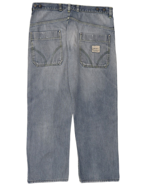 Carrera Womens Straight Jeans W38 L29 Blue Cotton