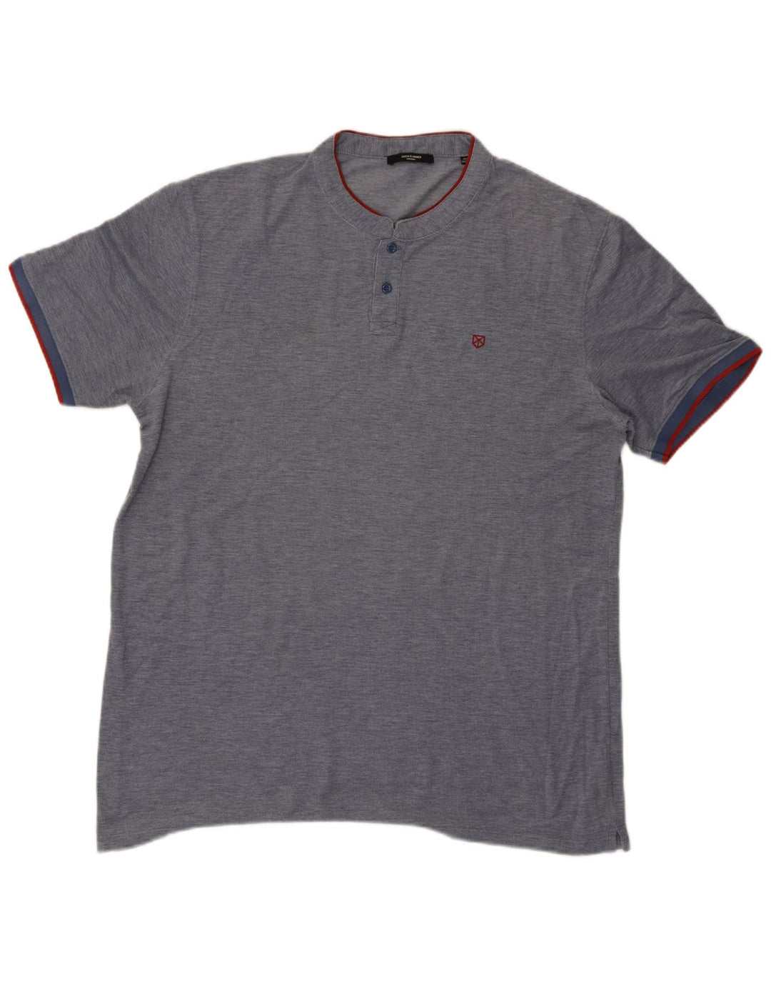 T-shirt męski Jack & Jones Top 2XL granatowy nakrapiany