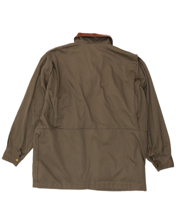 Męska kurtka użytkowa LE CHAMEAU UK 42 XL, khaki, poliester