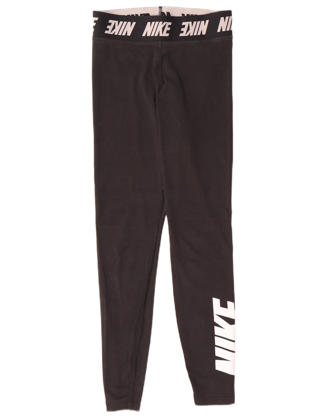 Damskie legginsy NIKE Graphic UK 12, średnie czarne, bawełniane