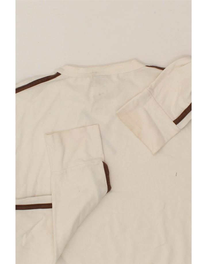 LEE Womens Top Long Sleeve UK 18 XL White Cotton Vintage Lee and Second-Hand Lee from Messina Hembry 