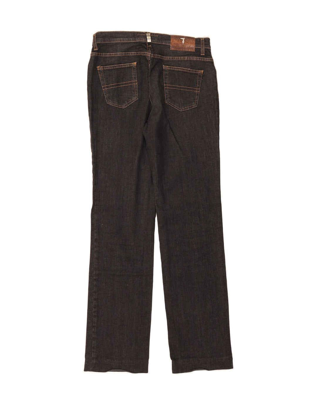 TRUSSARDI Womens Straight Jeans W29 L32  Grey Cotton Vintage Trussardi and Second-Hand Trussardi from Messina Hembry 