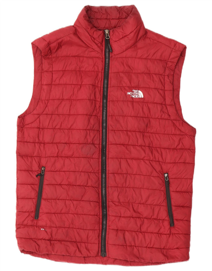 Męska wyściełana kamizelka The North Face UK 38, średni bordowy poliester