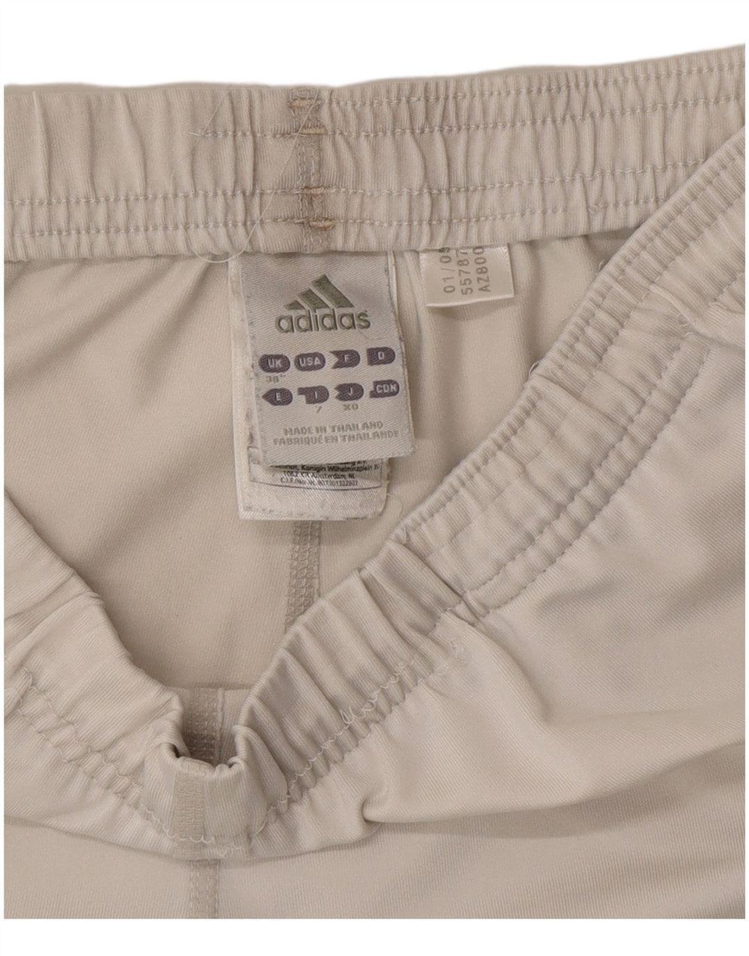 Męskie spodenki sportowe Adidas XL, biały poliester