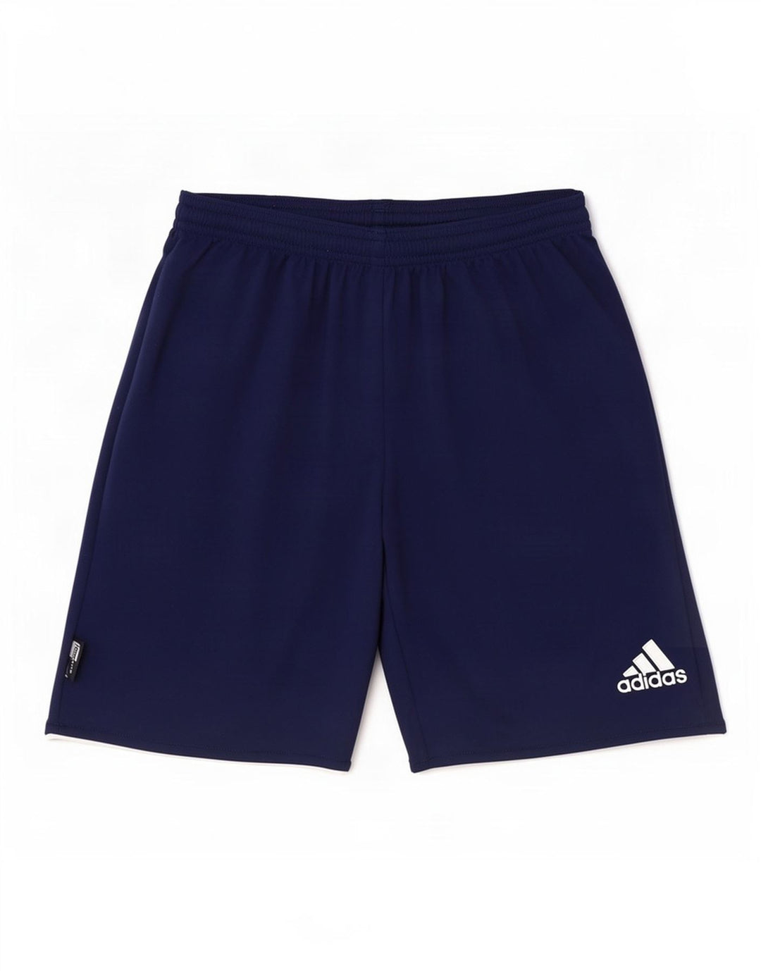 Męskie spodenki sportowe Adidas Climalite, małe, granatowe, poliestrowe