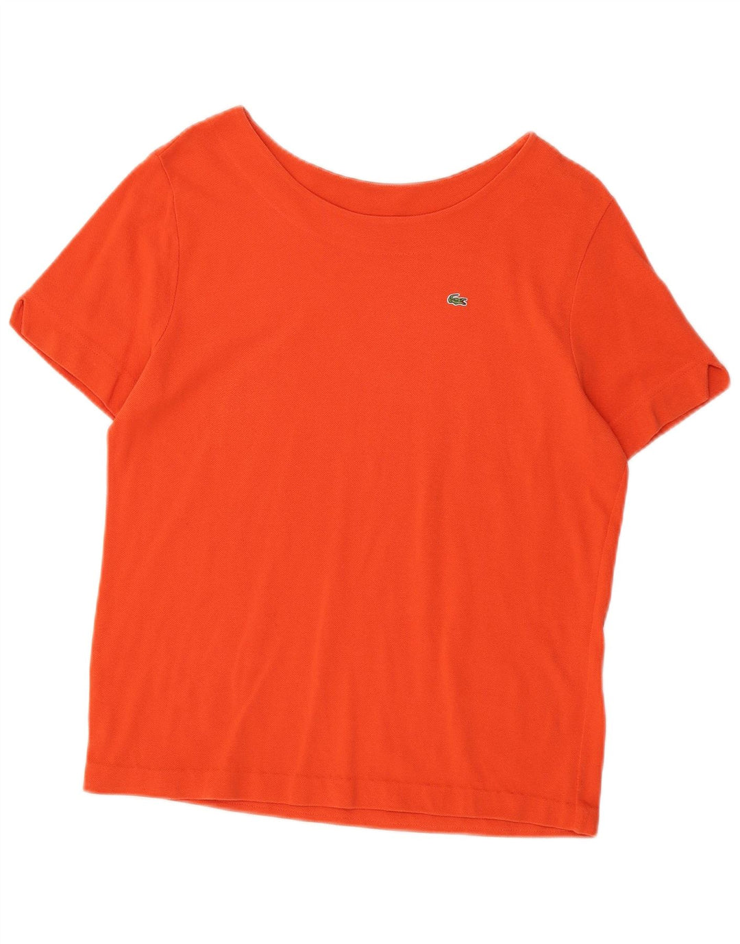 T-shirt damski LACOSTE, rozmiar 48 XL, pomarańczowy