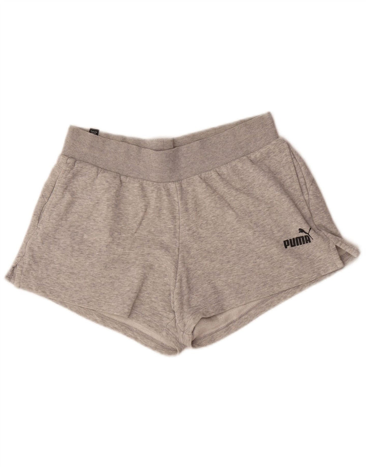 Damskie spodenki sportowe Puma UK 14 Średnioszare, bawełniane