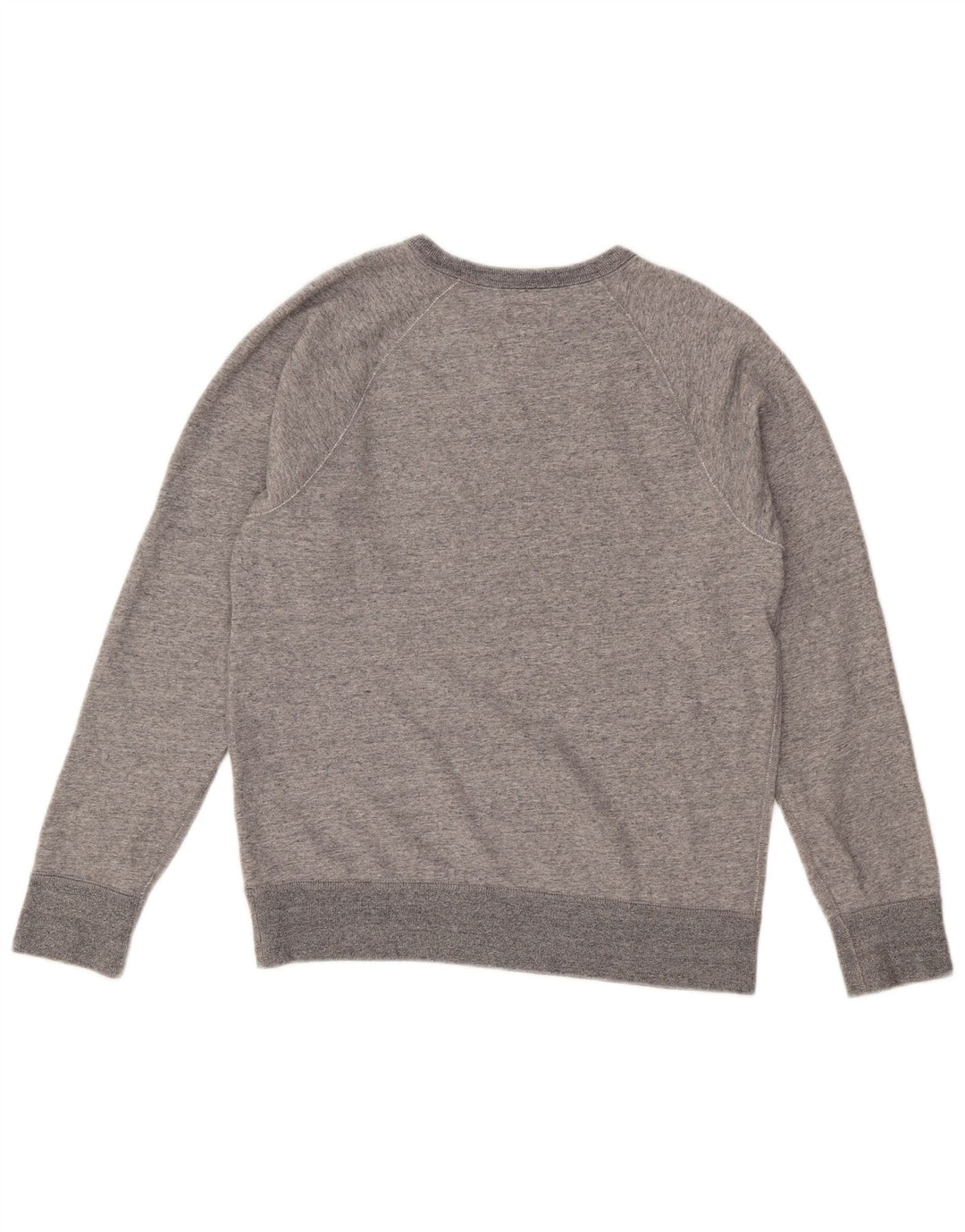 Męska bluza J. Crew, mała, szara, nakrapiana bawełna