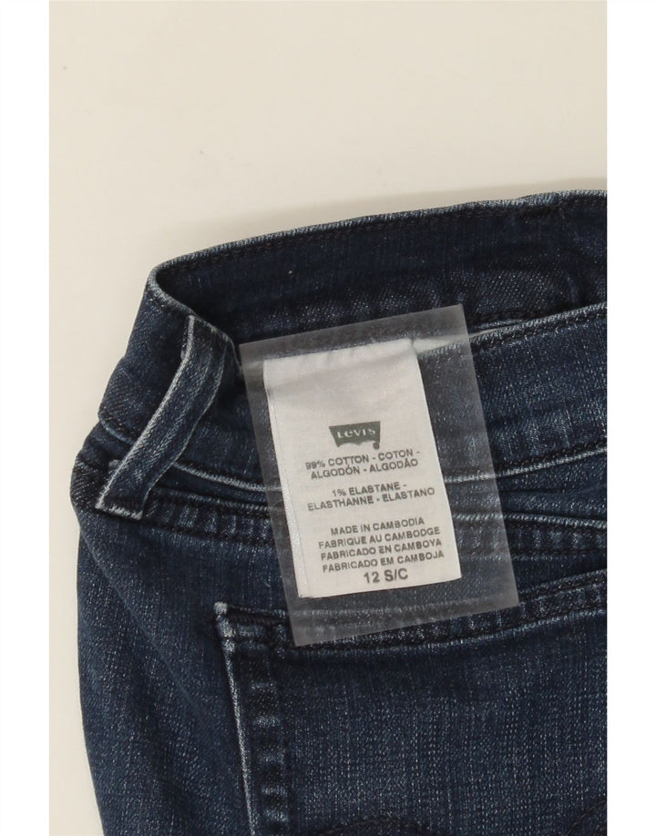 Damskie jeansy Bootcut LEVI'S US 12 Large W32 L29 Niebieska bawełna