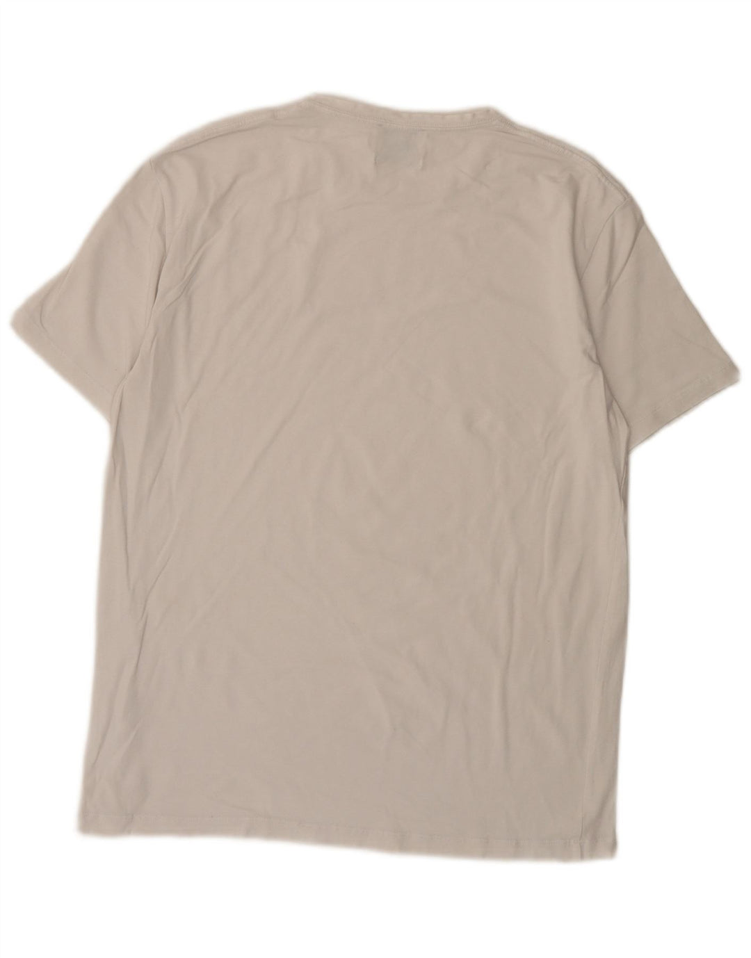 T-shirt męski slim fit Gas, XL, biały