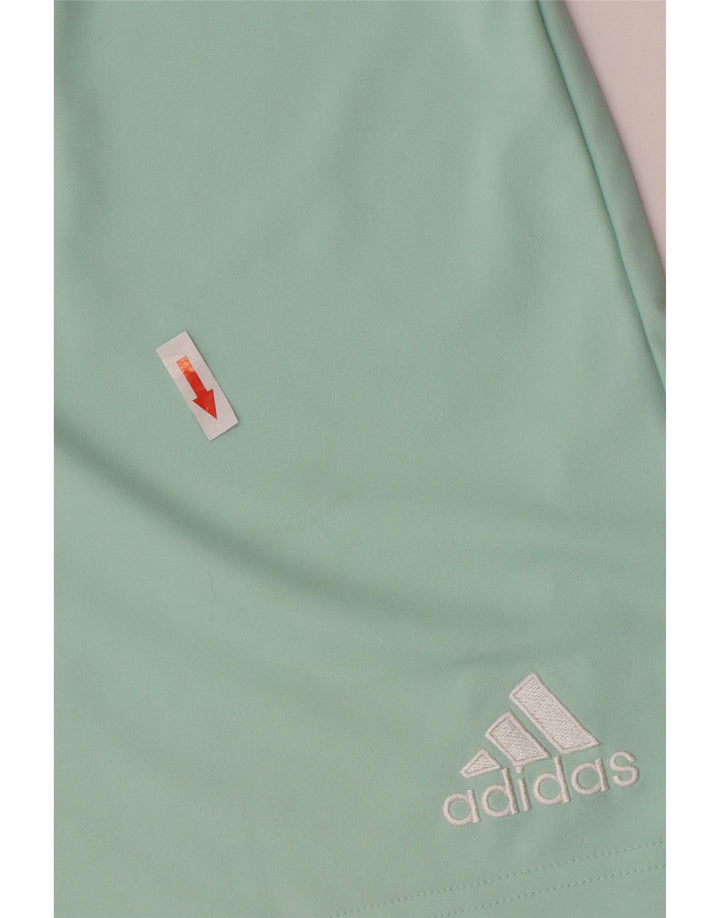 Męskie spodenki sportowe Adidas, średni zielony poliester