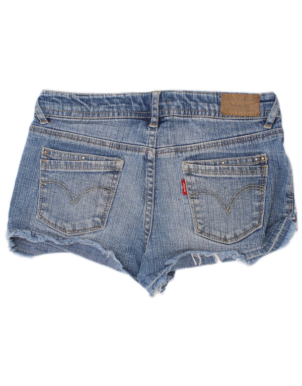 Spodenki dżinsowe Levi's dla dziewcząt 11-12 lat W24 Niebieskie Ramie
