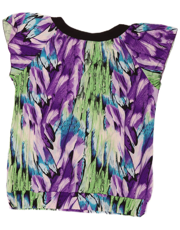 Marks & Spencer Damska bluzka z autografem, UK 18 XL, fioletowa