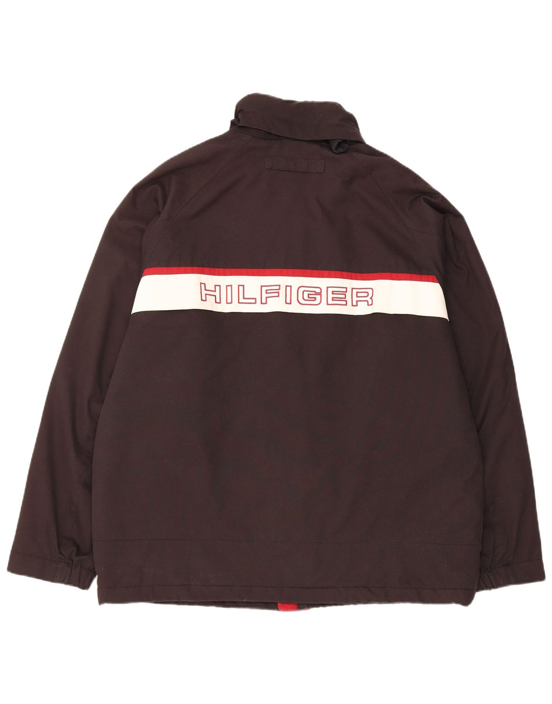 Męska kurtka wiatrówka Tommy Hilfiger Graphic UK 40 Large Black