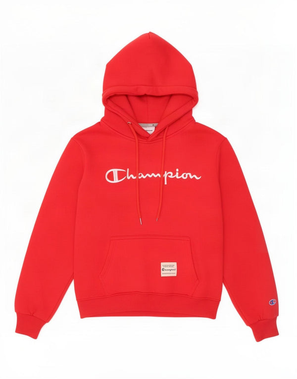 Damska bluza z kapturem Champion Graphic Oversize UK 10 Small Red