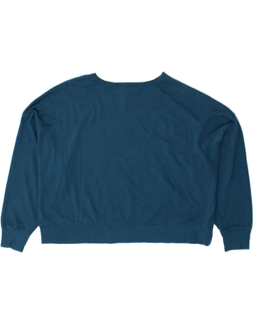 CHAMPION Womens Oversized Graphic Sweatshirt Jumper UK 20 2XL Navy Blue Vintage Champion and Second-Hand Champion from Messina Hembry 