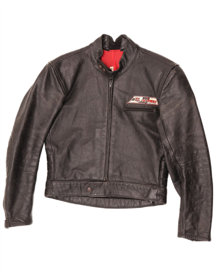 Damska skórzana kurtka motocyklowa Dainese rozmiar 52, średnia brązowa skóra
