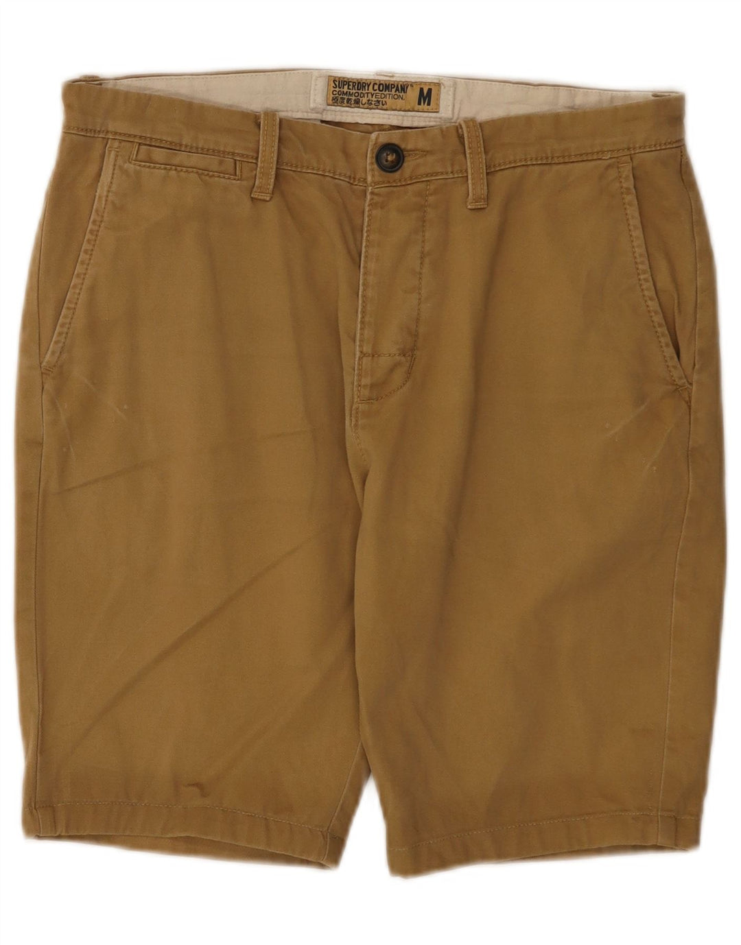 Męskie spodenki chino Superdry, średnie W32, beżowa bawełna