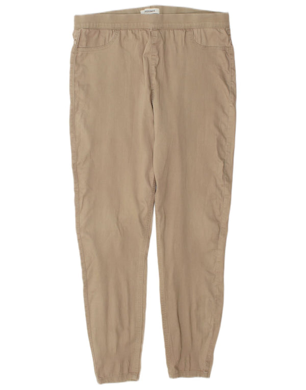 Spodnie Marks & Spencer Damskie Skinny Casual UK 16 Large W32 L29 Beżowe