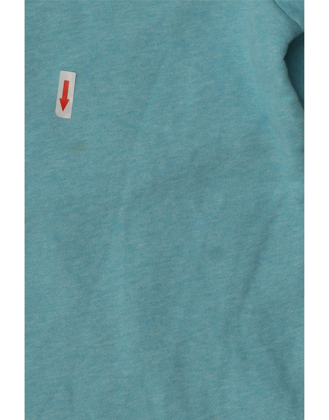 Crew Clothing Męska bluza z zamkiem błyskawicznym, średnioniebieska, bawełniana
