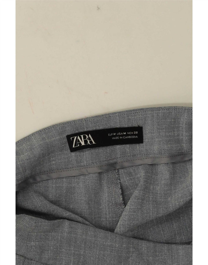 Spodnie damskie Zara Slim Chino, średnie W28 L27, szare