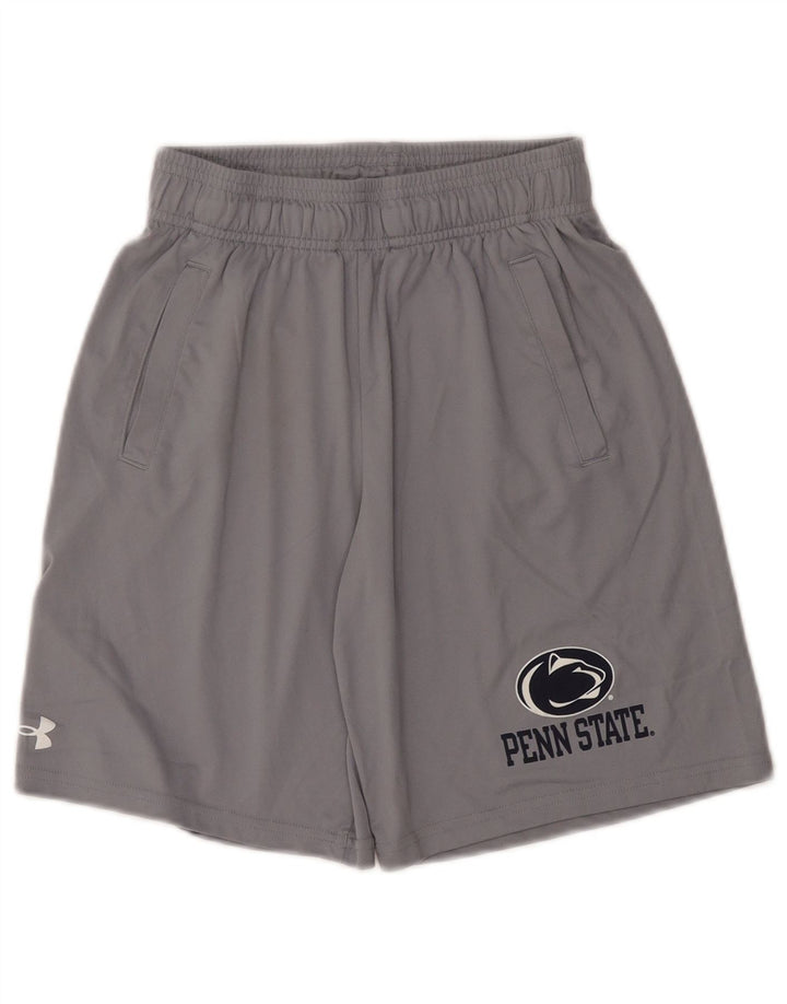 Chłopięce spodenki sportowe UNDER ARMOUR Penn State Graphic na 11-12 lat, duże, szare