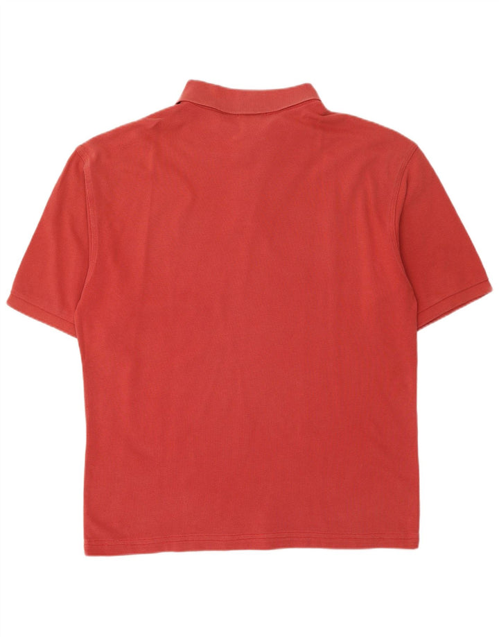 Męska koszulka polo GANT XL, czerwona, bawełniana