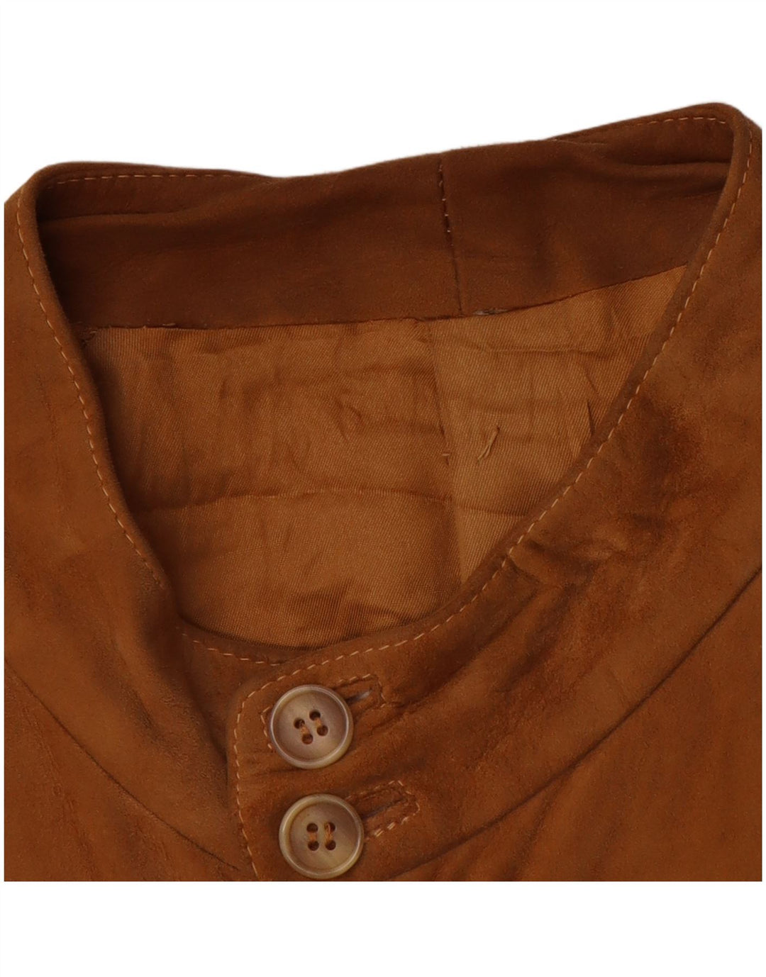 Vintage męska zamszowa kurtka bomber UK 38 średni brąz