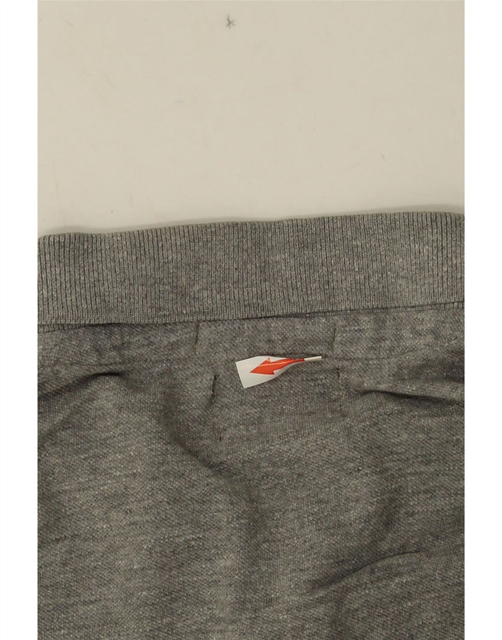 Męska koszulka polo Jack & Jones z grafiką, mała, szara, nakrapiana