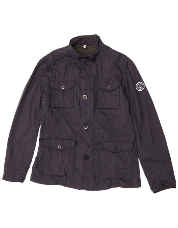Męska kurtka użytkowa Armani Jeans UK 42 XL granatowa, poliamidowa