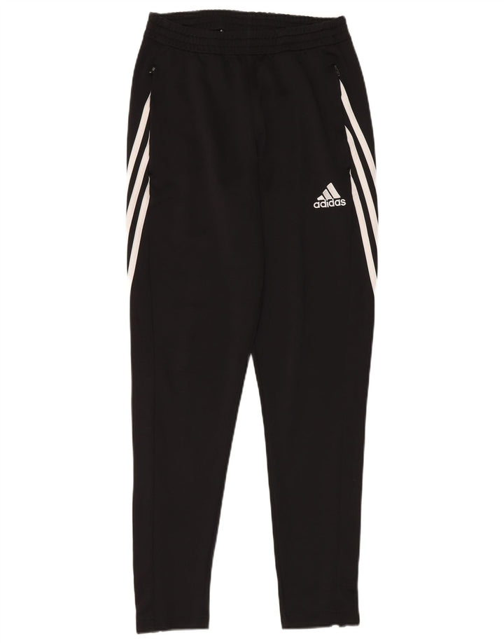 Męskie spodnie dresowe Adidas Climalite, małe, czarne