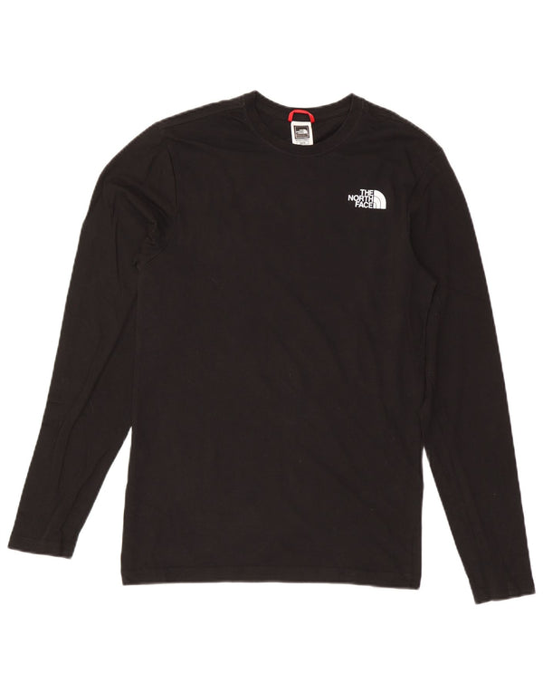 The North Face Mens Graphic Top Long Sleeve XS Black Cotton