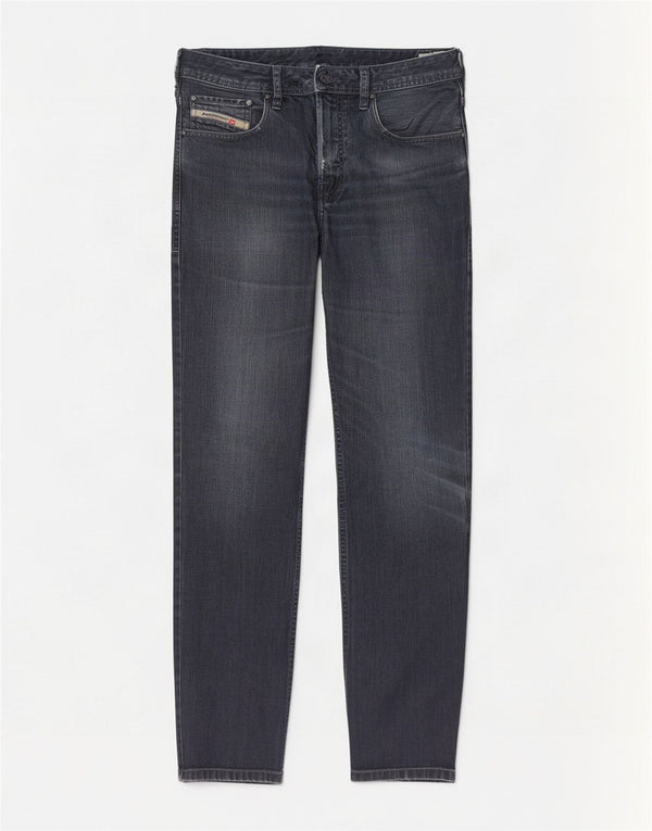 Diesel Męskie Zatiny Straight Jeans W34 L34 Granatowa bawełna