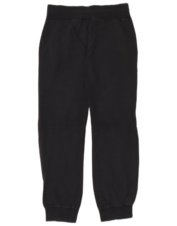 Damskie spodnie dresowe Adidas Joggers UK 12 Medium Black Cotton