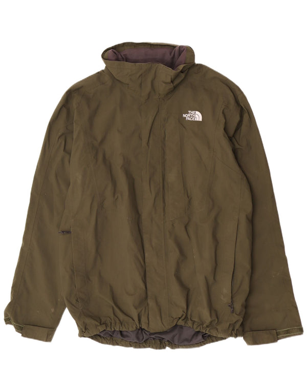 Męska kurtka wiatrówka The North Face UK 40, duża, zielona nylonowa