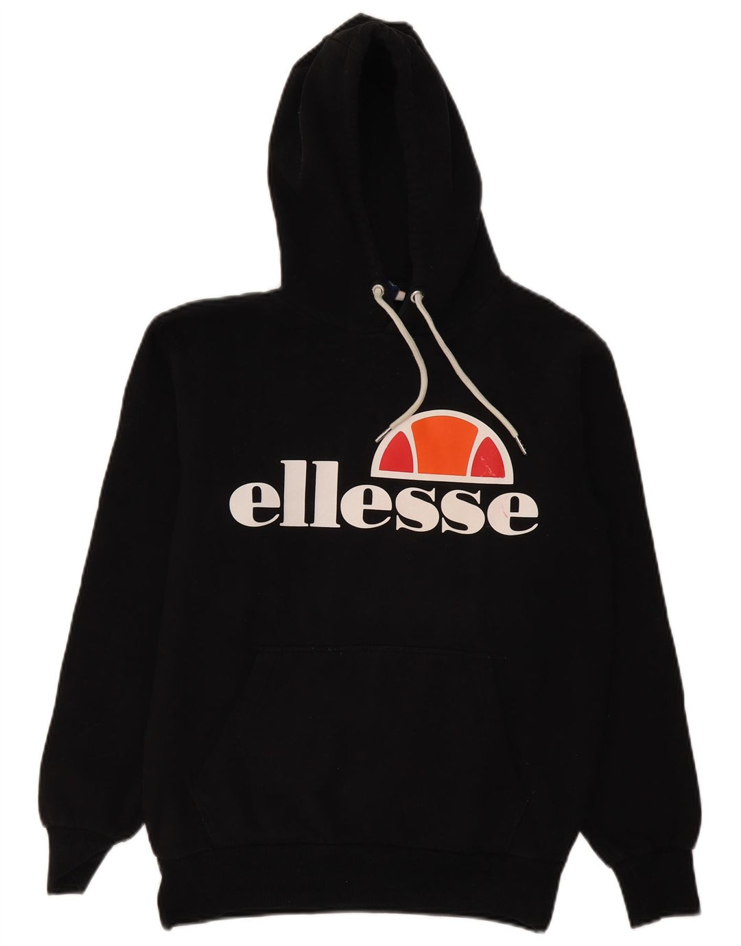 Męski sweter z kapturem Ellesse, średniej wielkości, czarny, bawełniany